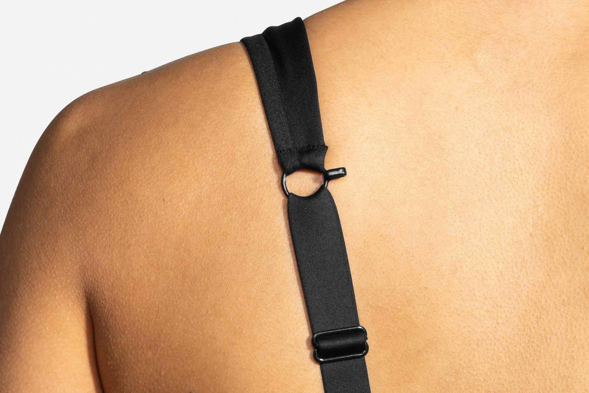 Brooks Drive Convertible Run Bra Black
