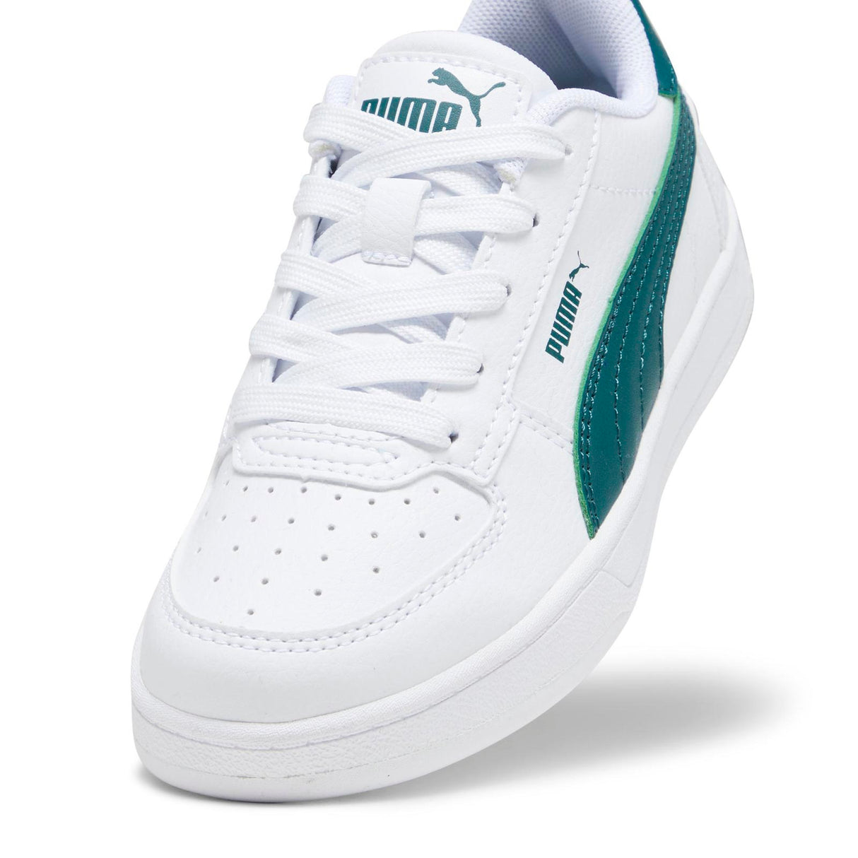 Puma Caven 2.0 Jnr Boys White/Green