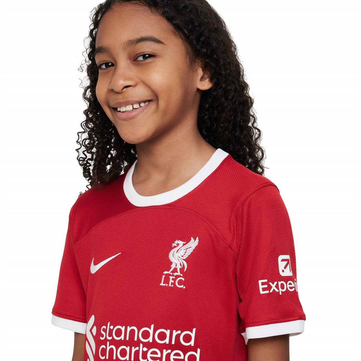 Nike LFC 23 Kids Home Jersey Red