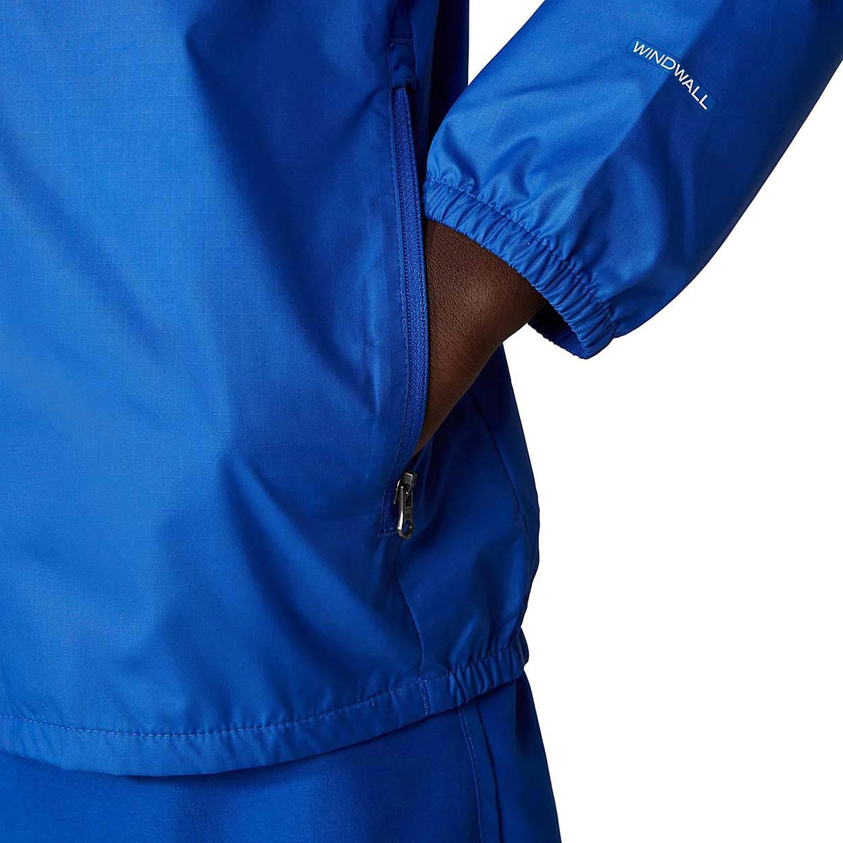 TNF Boys Wind Jacket Yeow Blue