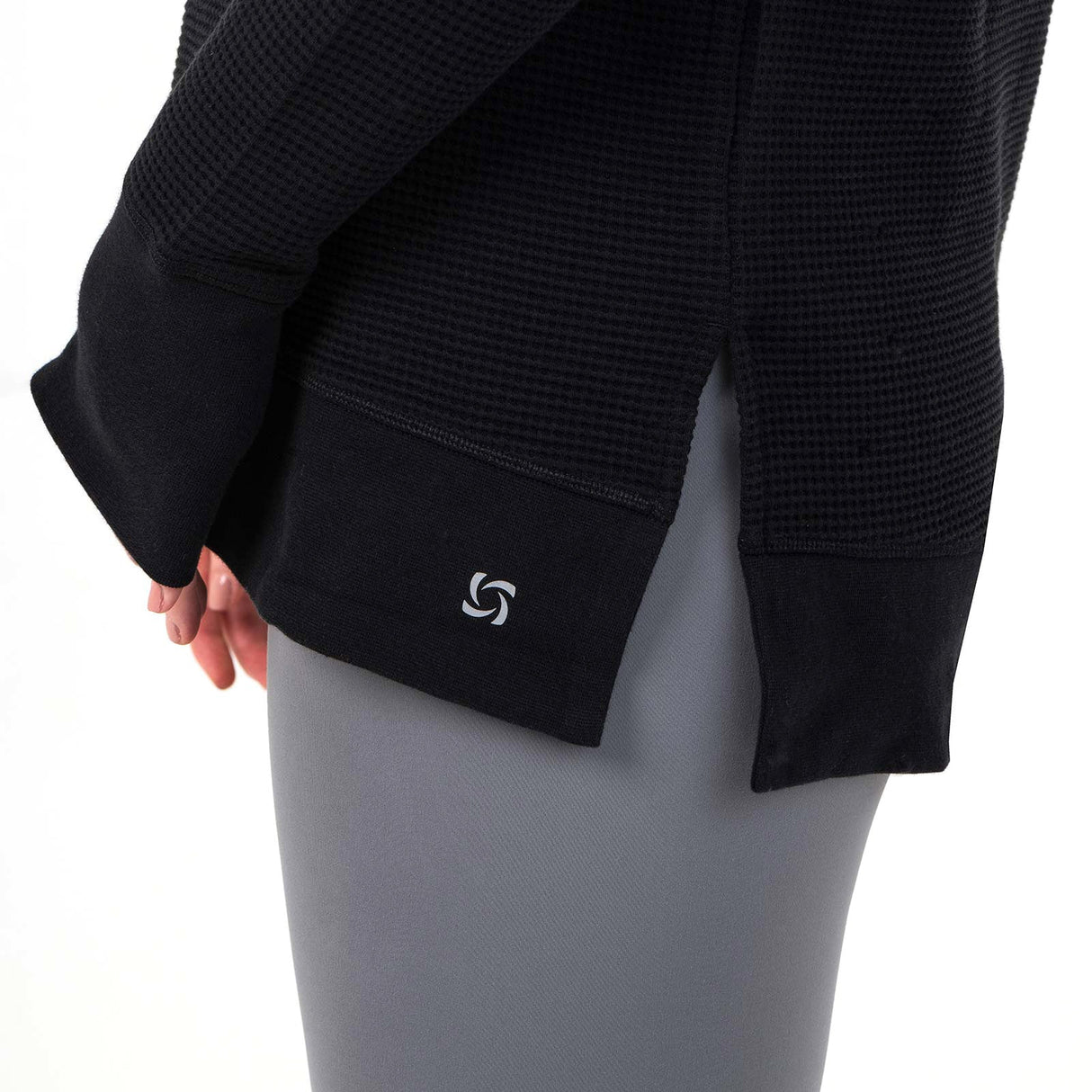 Bodylogic JS Wave Waffle Sweatshirt Blk