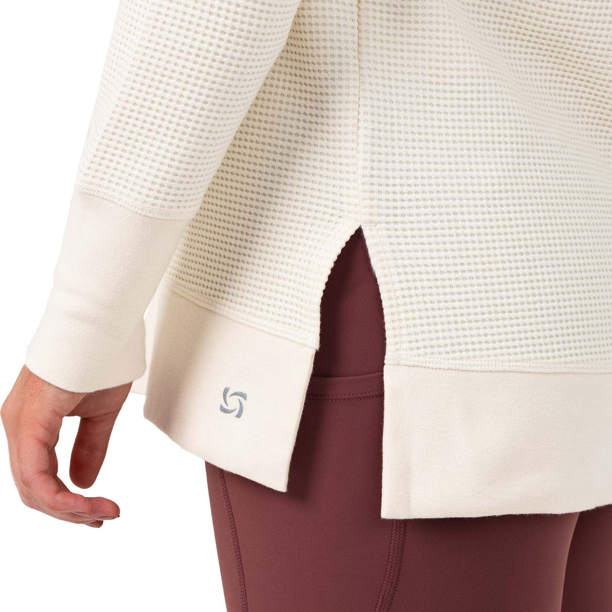 Bodylogic JS Wave Waffle Sweatshirt Crm
