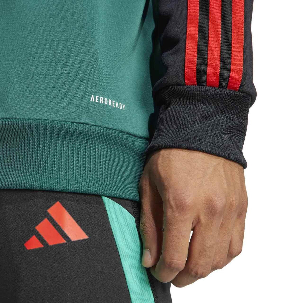 adidas Man Utd 23 Hoodie Green