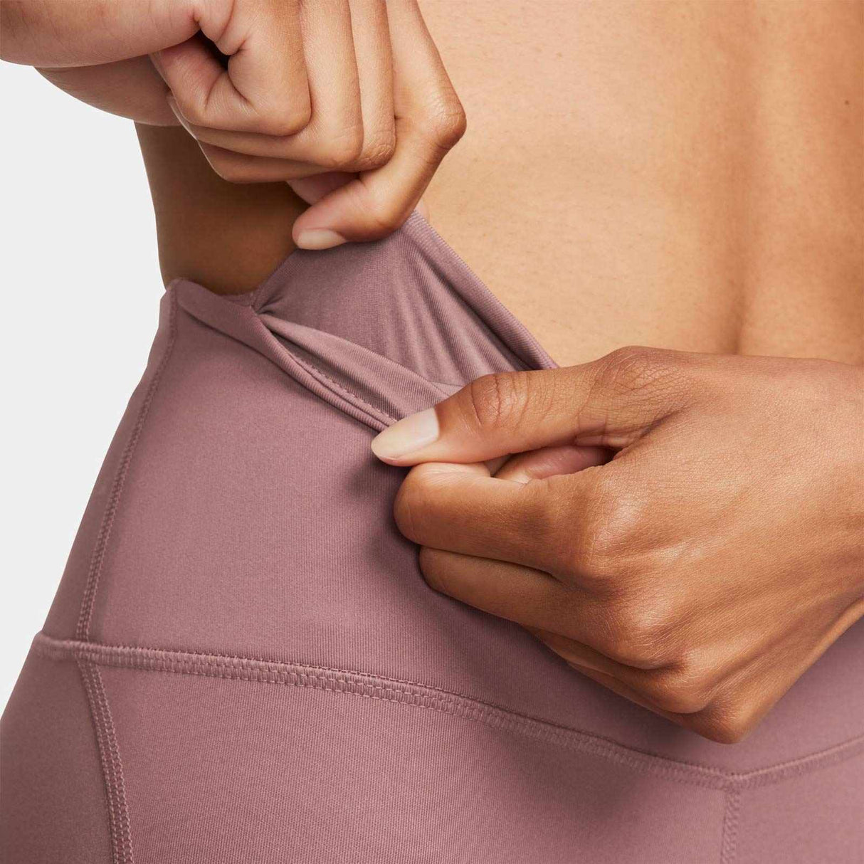 Nike Wmns DF Fast Tight Brown