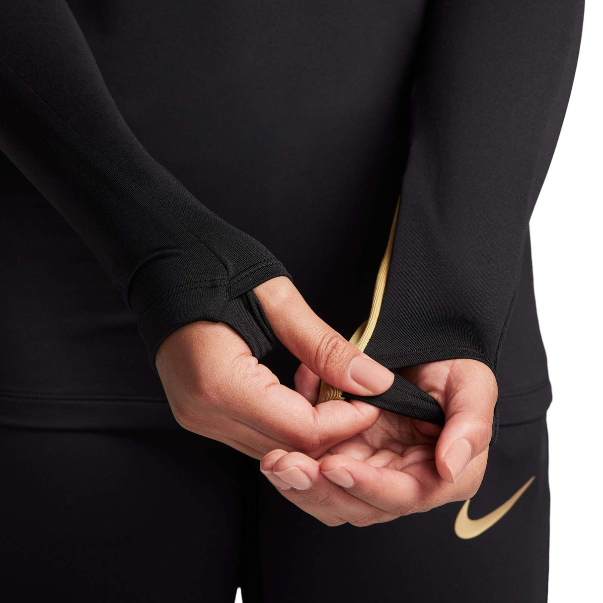 Nike Wmns DF Strike Crew Top K Black