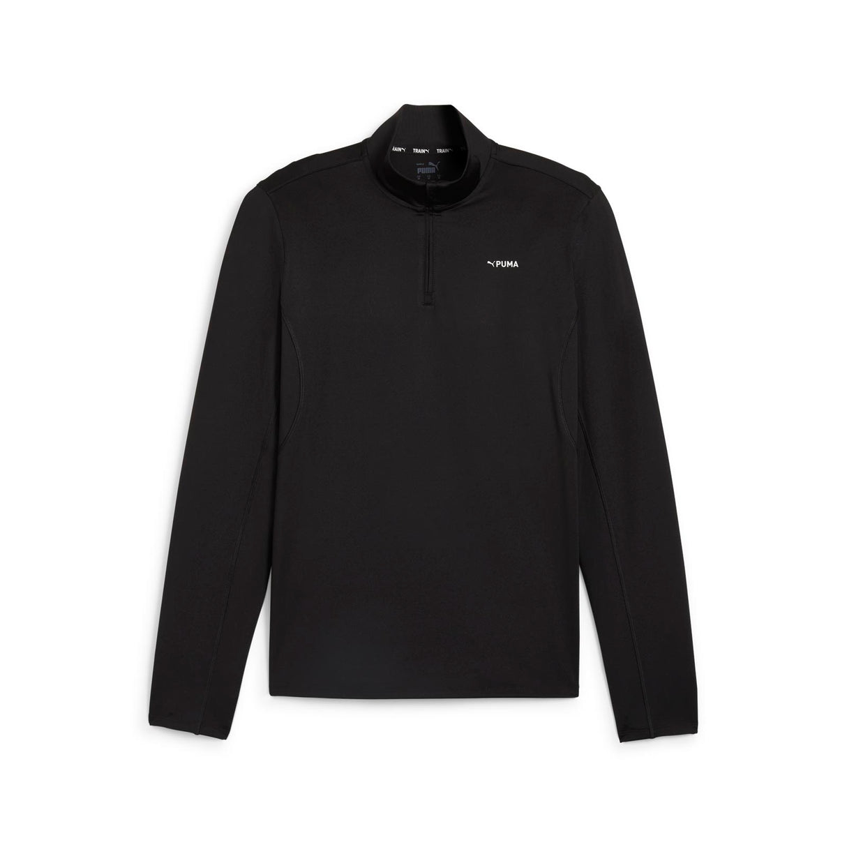 Puma Mens Fit Polyspan QZ Top Black