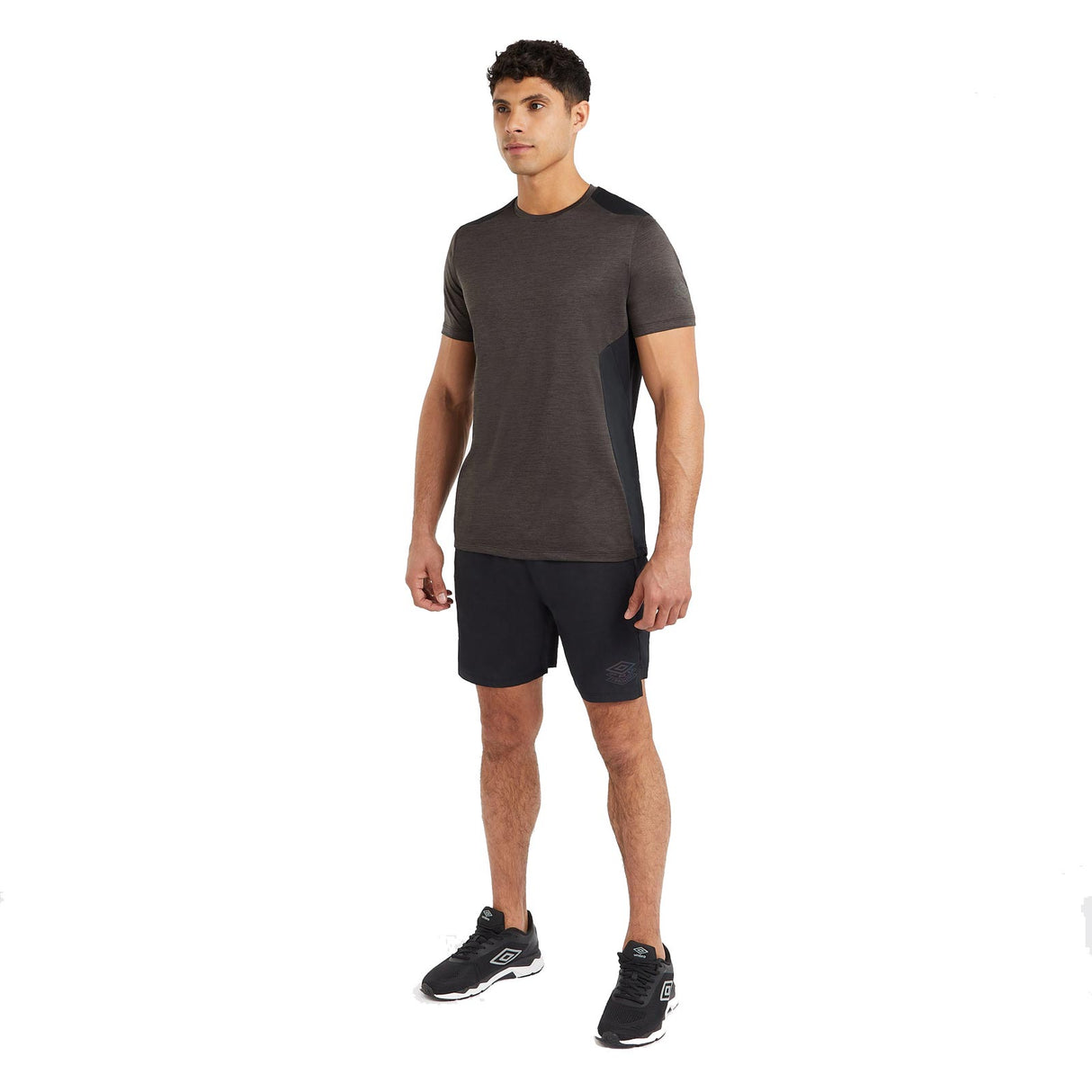 UMBRO PRO TRAINING MARL POLY TEE 23 BLK