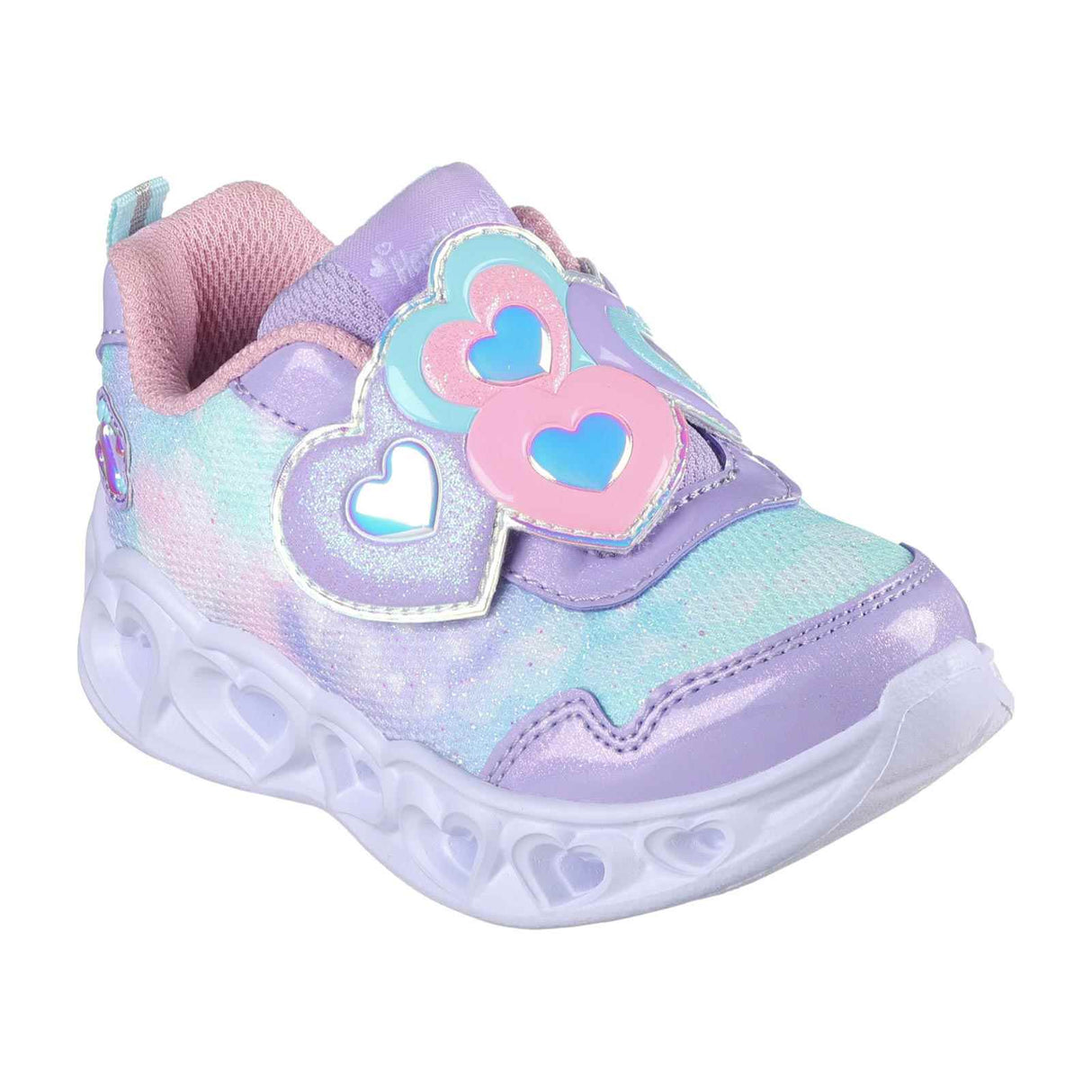 Skechers Heart Lights Lovin Girls Purple