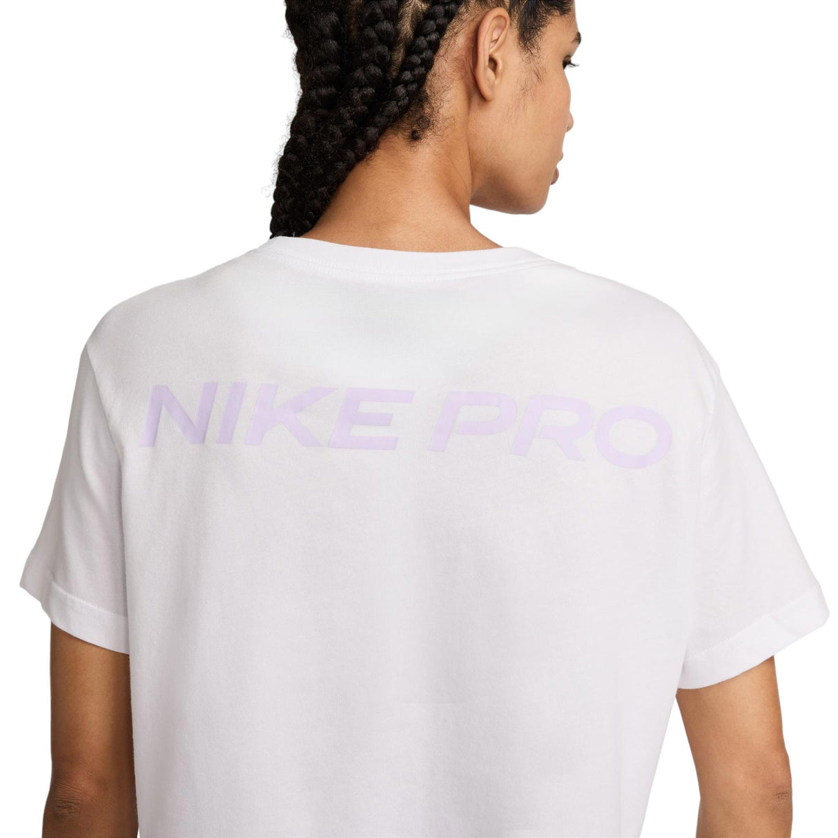 Nike Wmns DF PRO CRP SS Tee White