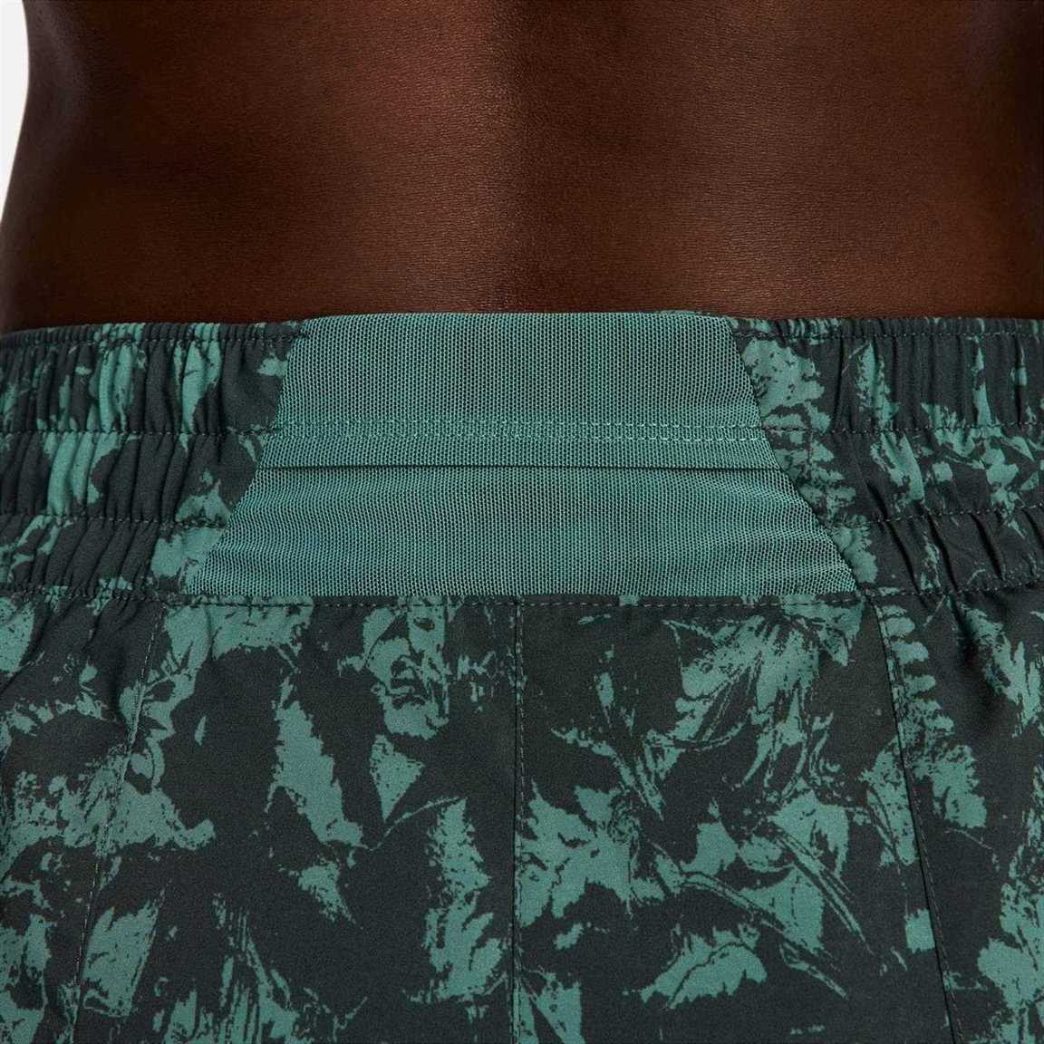 Nike One Wmns DF HR 3IN BR AOP Shorts Gn