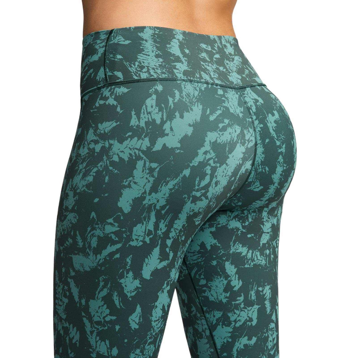 Nike One Wmns DF HR 7/8 AOP Tights Green
