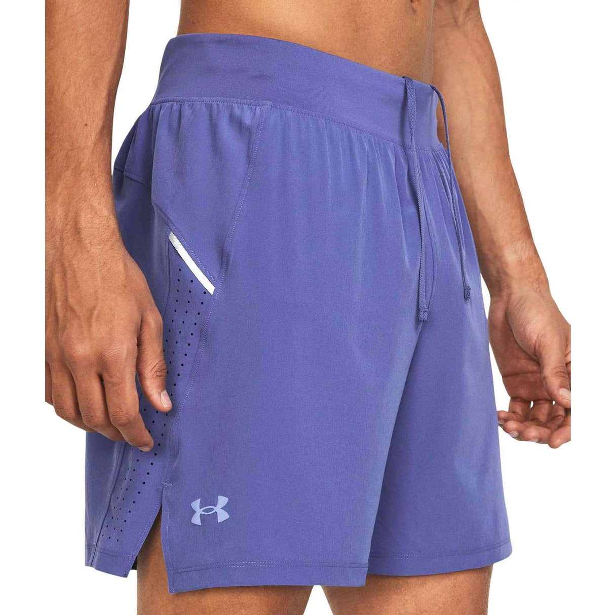 Under Armour Launch 7in Short Purple