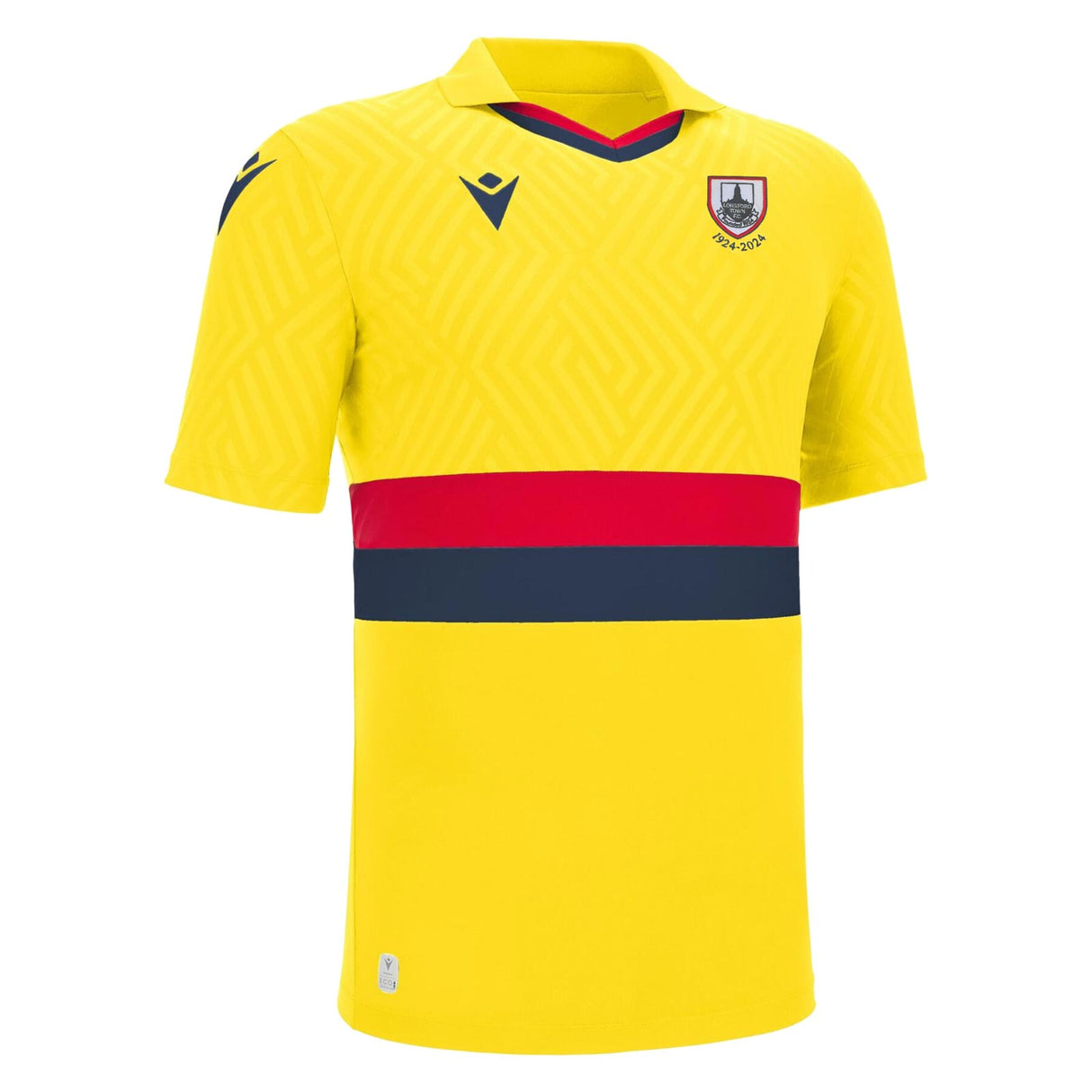Macron Longford Town 24 Away Jrsy Yellow