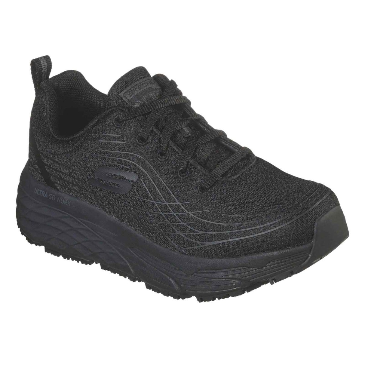 Skechers Womns Work Max Cush Elite Black