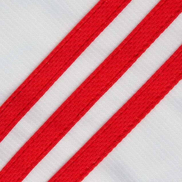 O'Neills Mourne 3 Stripe Short Wht/Red