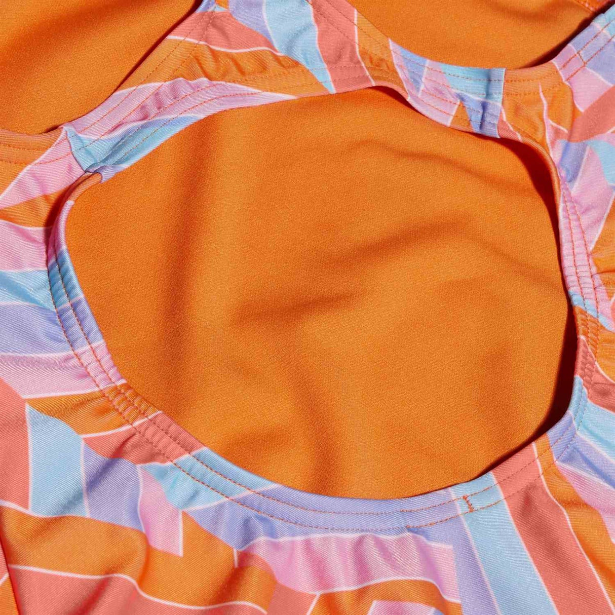 Speedo Girls Printed Medalist Pink