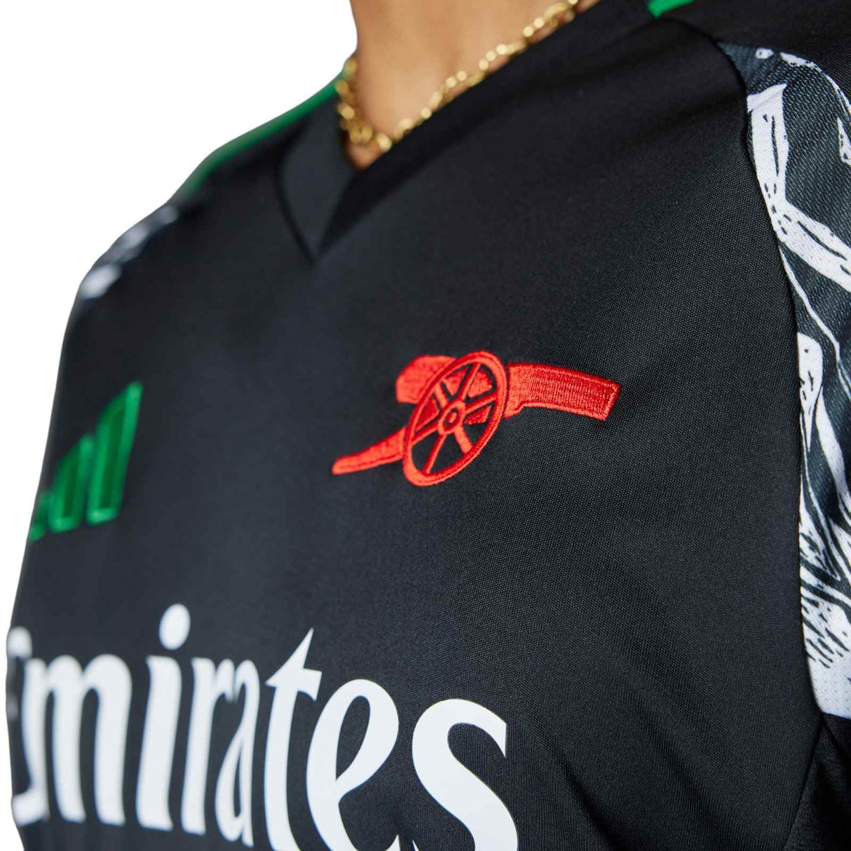 adidas Arsenal 24 Away Jersey Black