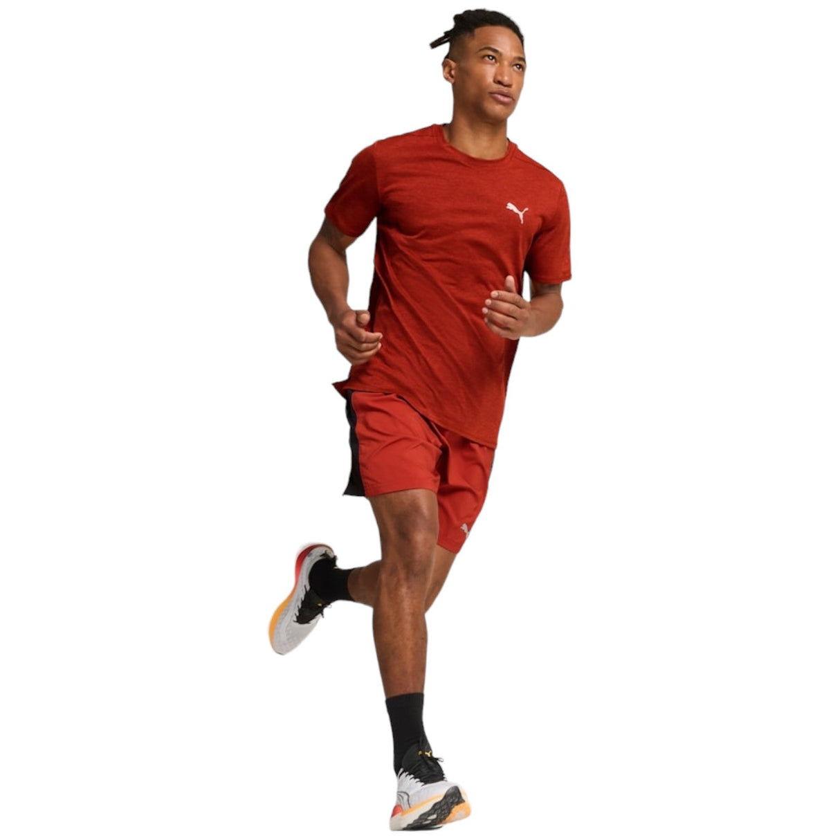 Puma Run Fav Velocity 7in Mens Short Red