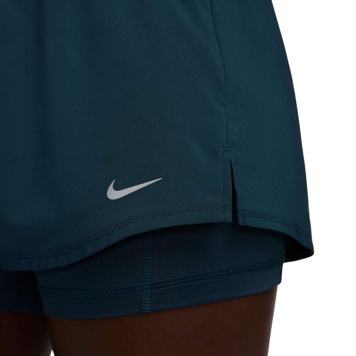 Nike One 2n1 7in Womens Short Navy