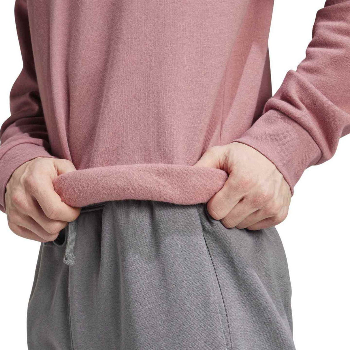 adidas FeelCozy Mens Sweater Pink
