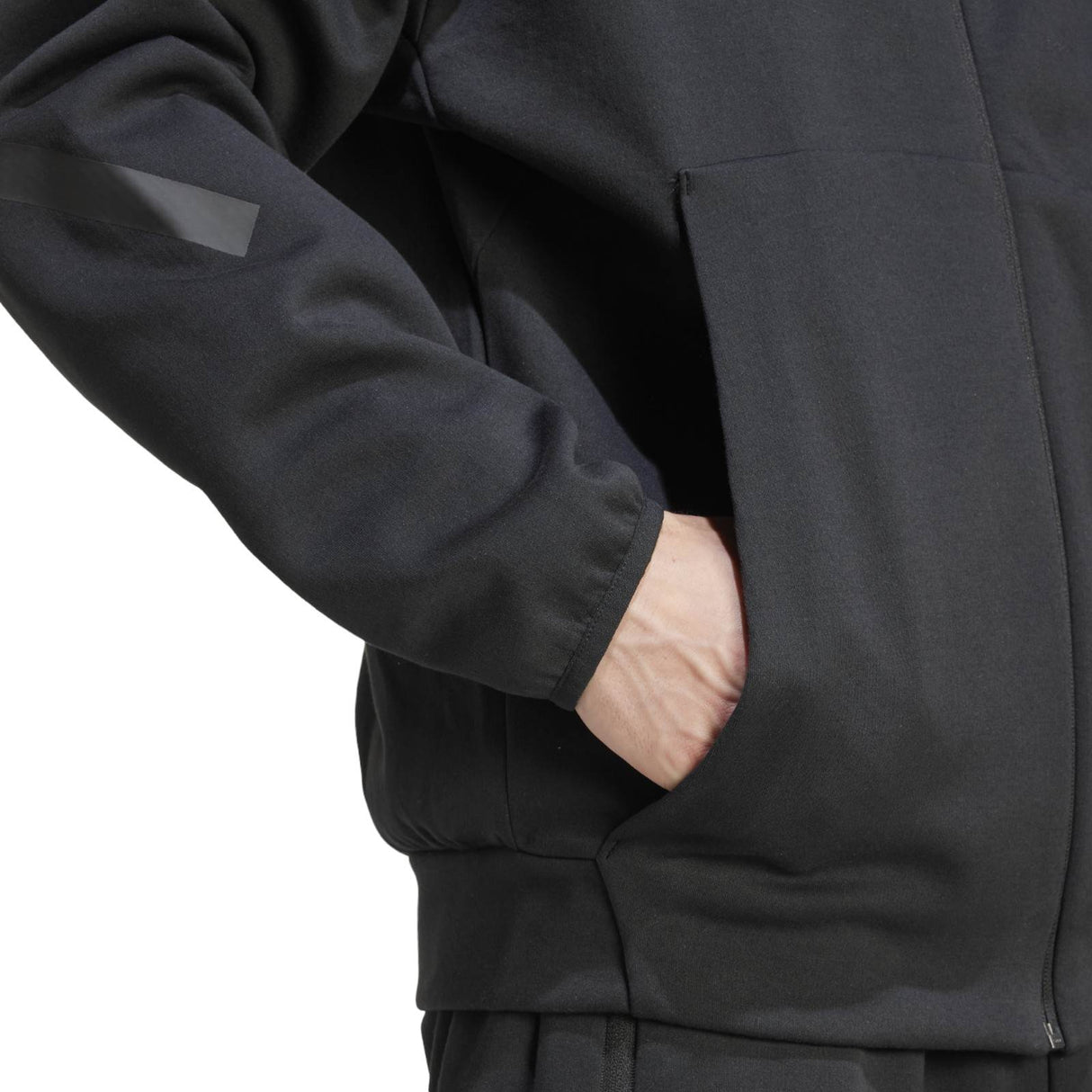 adidas ZNE Mens FZ Hoodie Black
