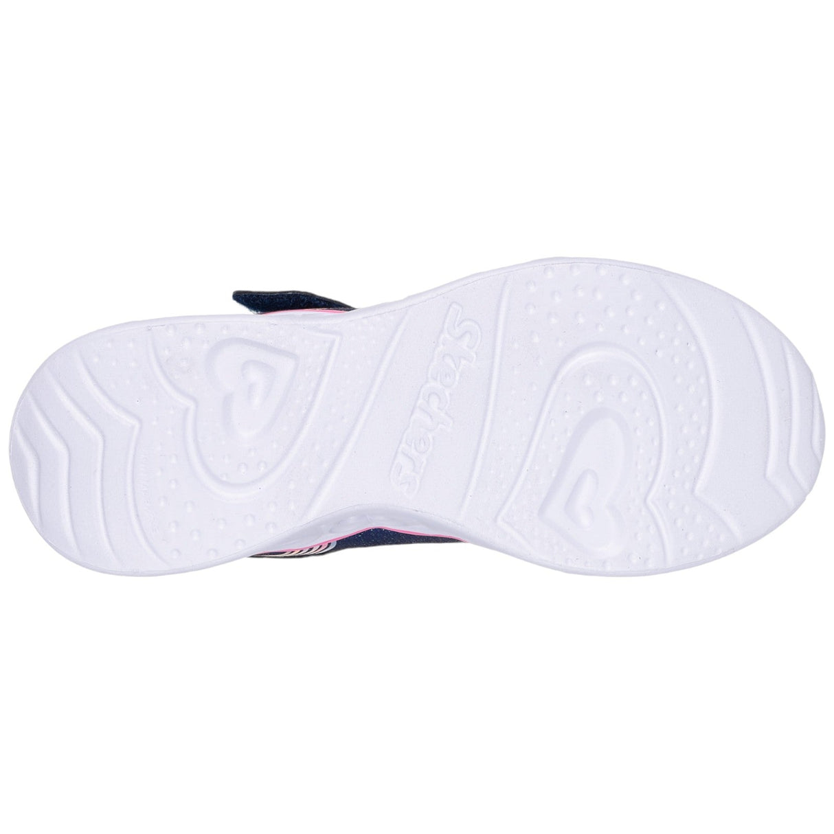 Skechers Girls Heart Lights Retro Nvy