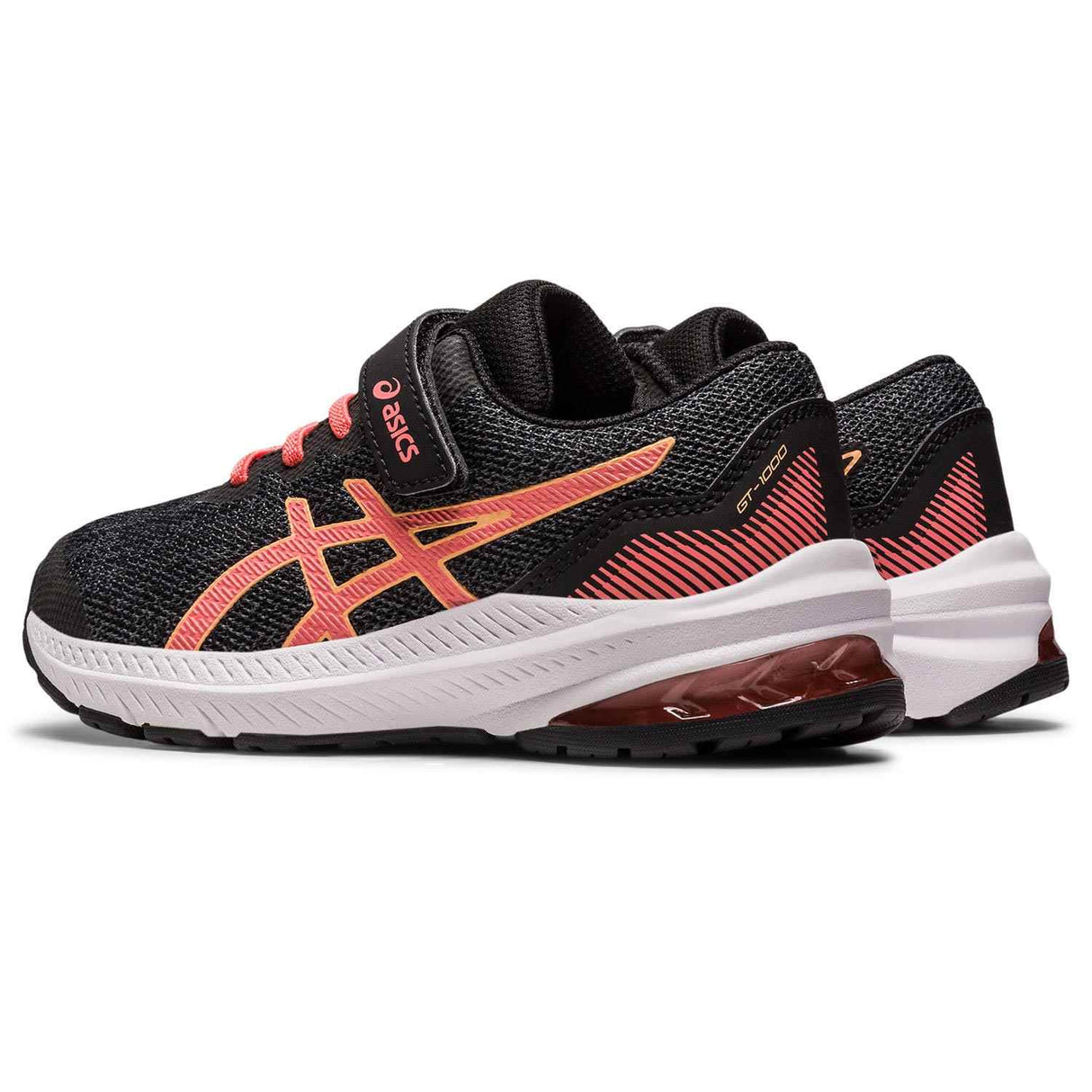 Asics GT-1000 11 Jnr Girls Black/Pink