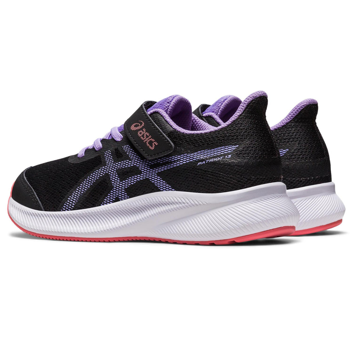 Asics Patriot 13 Jnr Girls Black/Purp