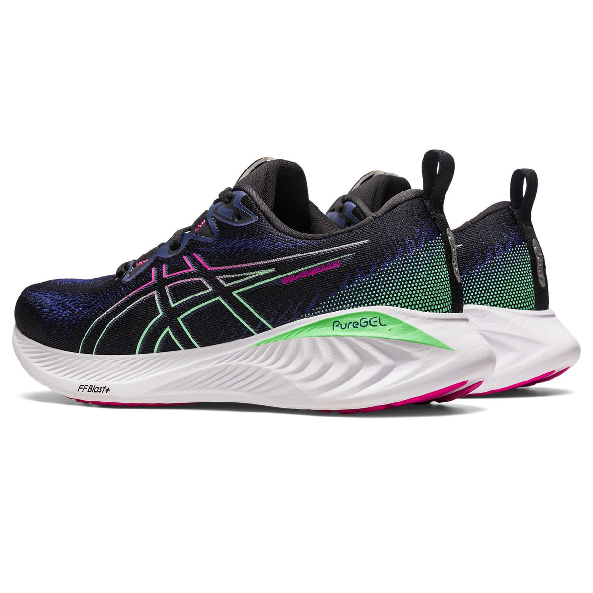 Asics Gel-Cumulus 25 Womens Navy/Pink