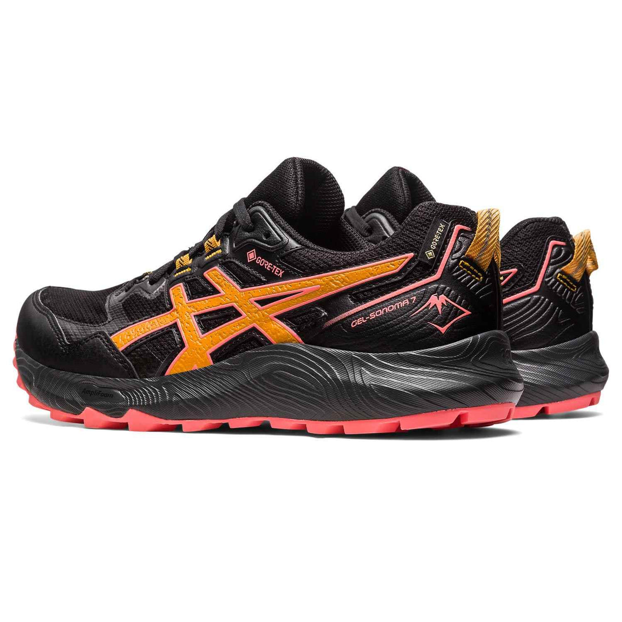 Asics Gel-Sonoma 7 GTX Womens Black/Oran