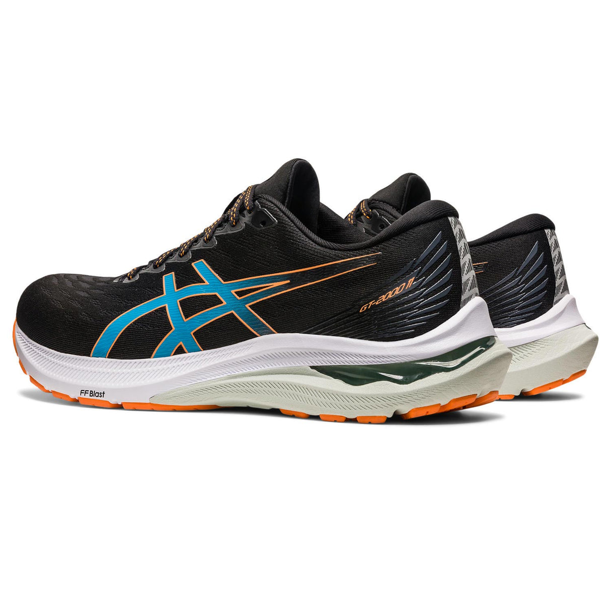 Asics GT-2000 11 Mens Black/Blue/Orange