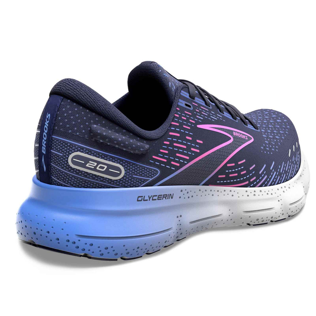 Brooks Glycerin 20 Womens Navy/Purple