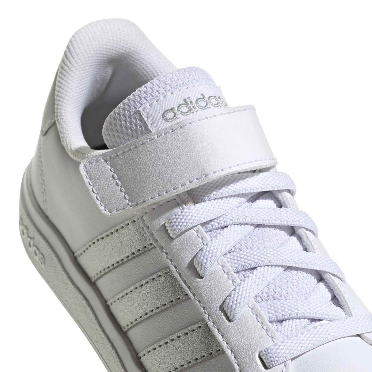 adidas Grand Court 2.0 Jnr Girls Wht/Gry