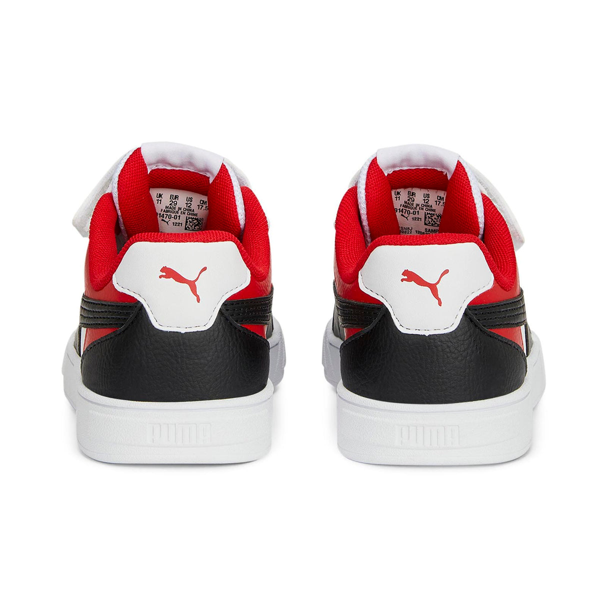 Puma Jnr Boys Caven Block Black/Red
