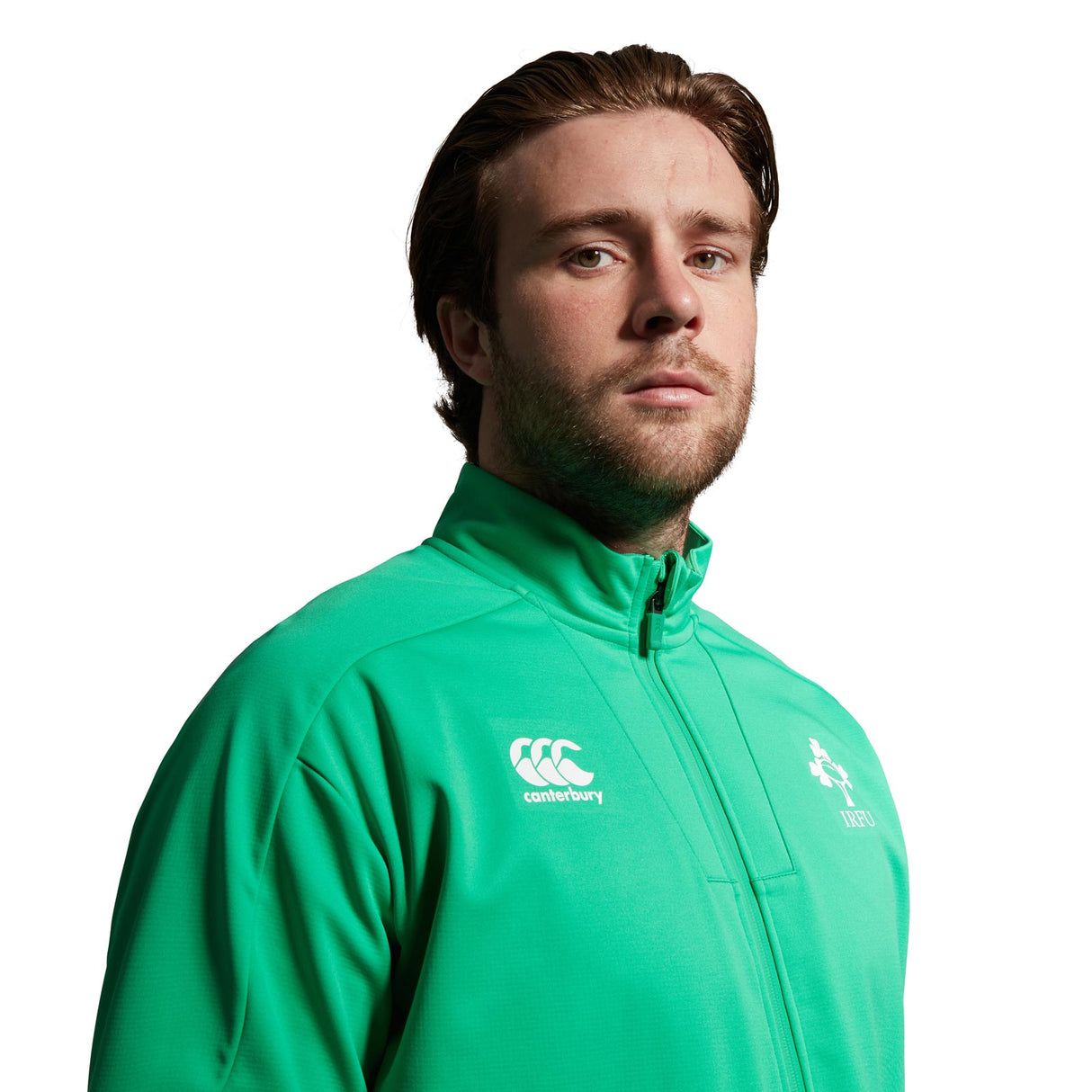 Canterbury IRFU 23 Anthem Jacket Green