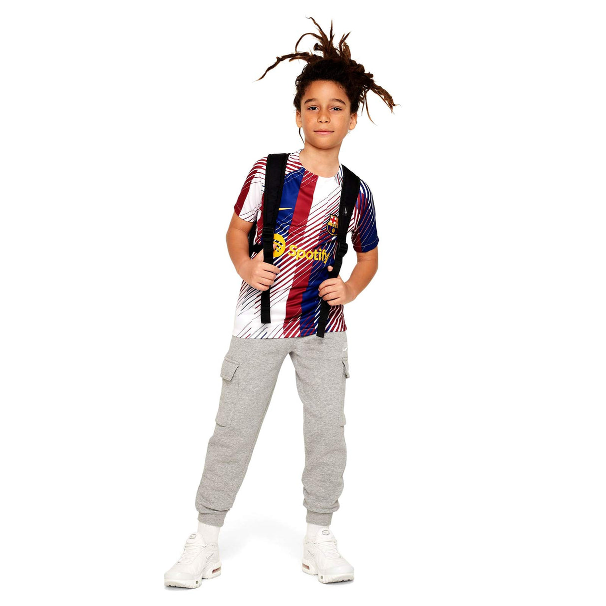 Nike FCB 23 Kids Home PM Jersey White