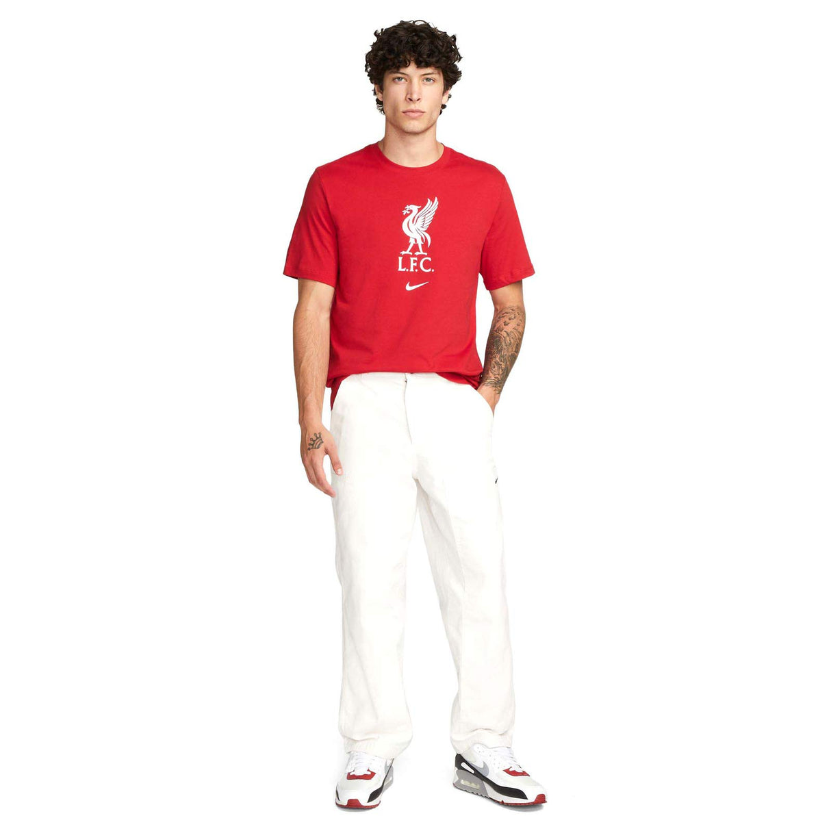 Nike LFC 23 Adults Crest Tee Red