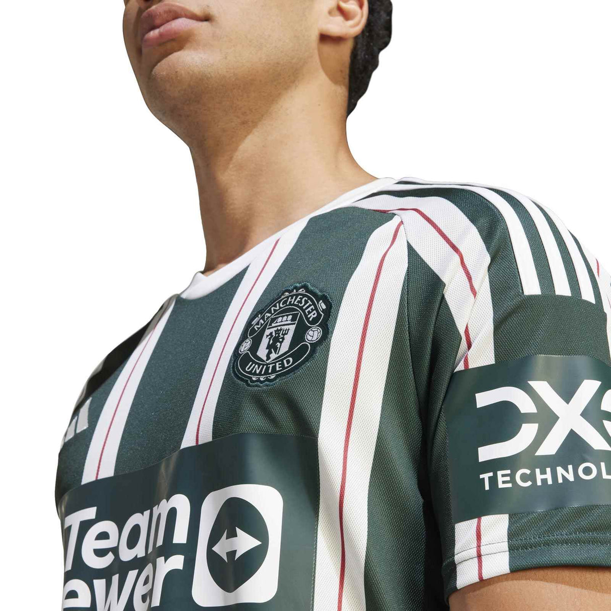 adidas Man Utd 23 Away Jersey Green