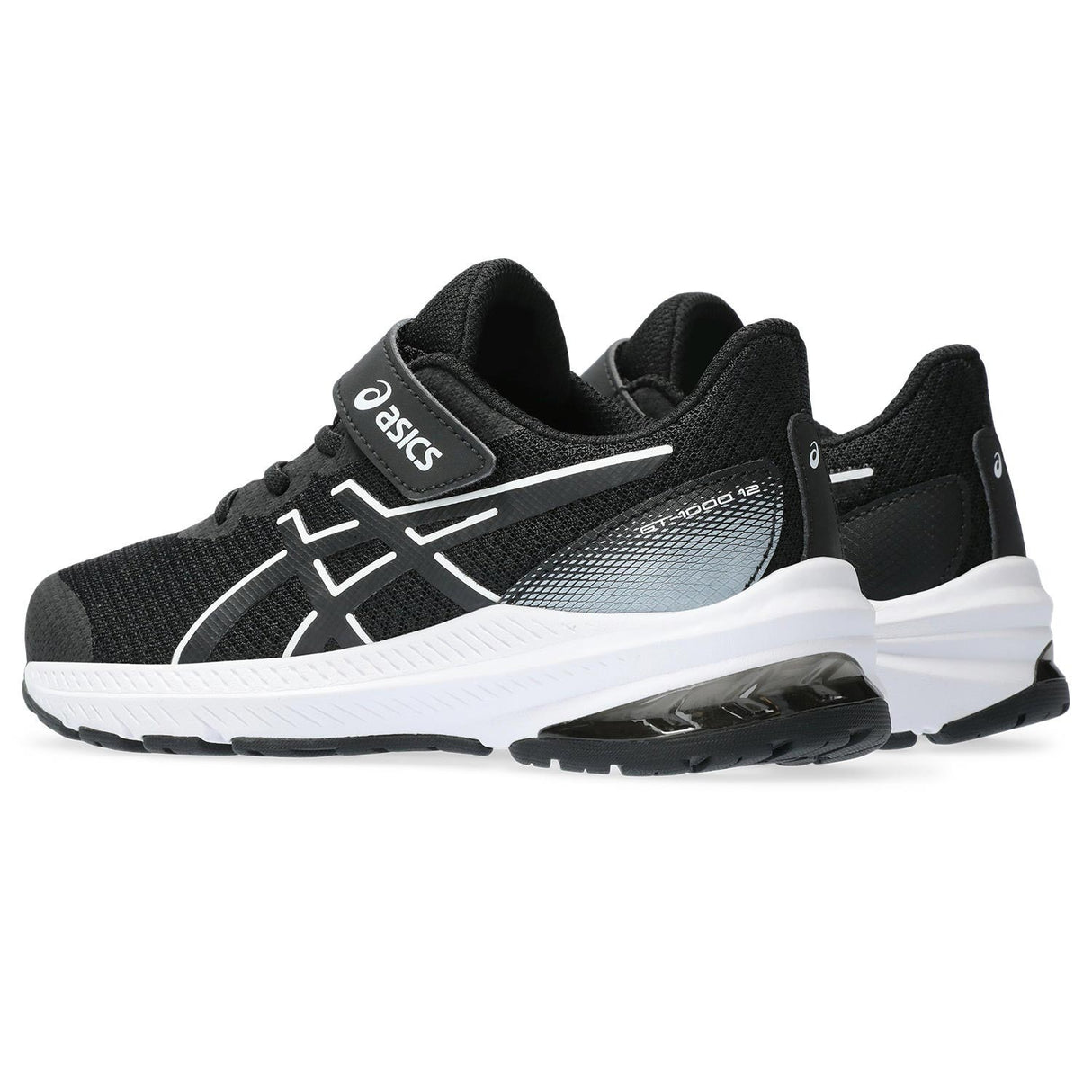 Asics GT 1000 12 Boys Black/White