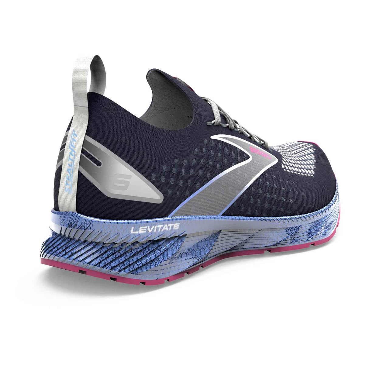 Brooks Levitate StealthFit 6 Womens Navy
