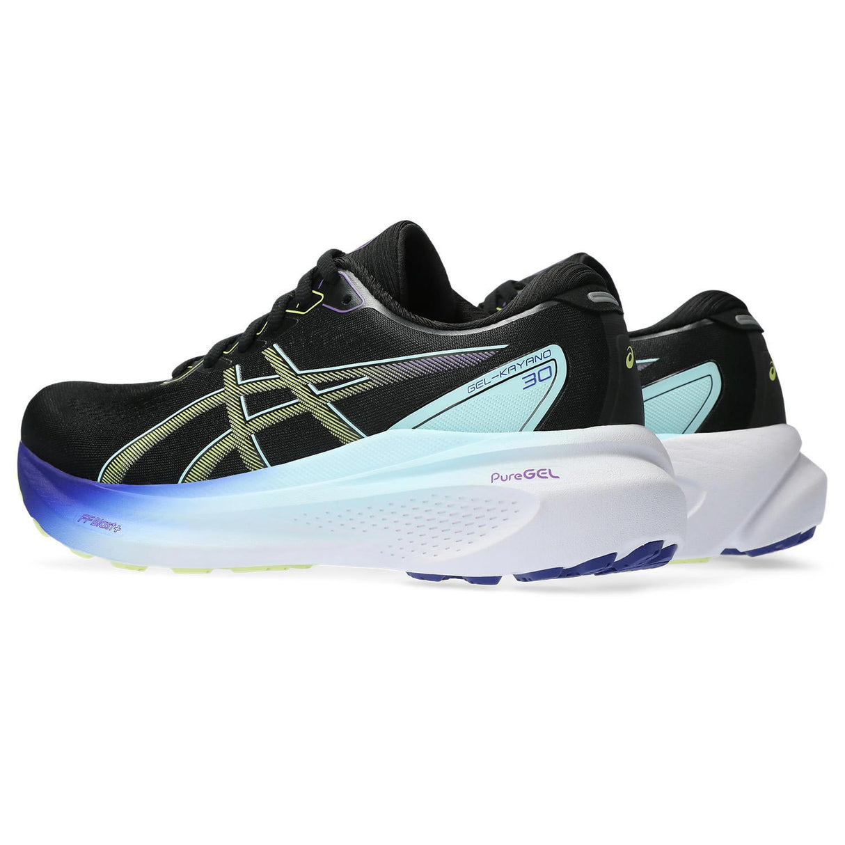Asics Gel Kayano 30 Womens Black/Blue