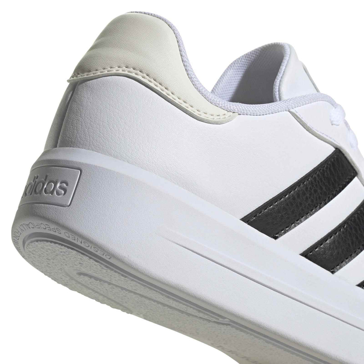 adidas Court Platform Womens White/Black