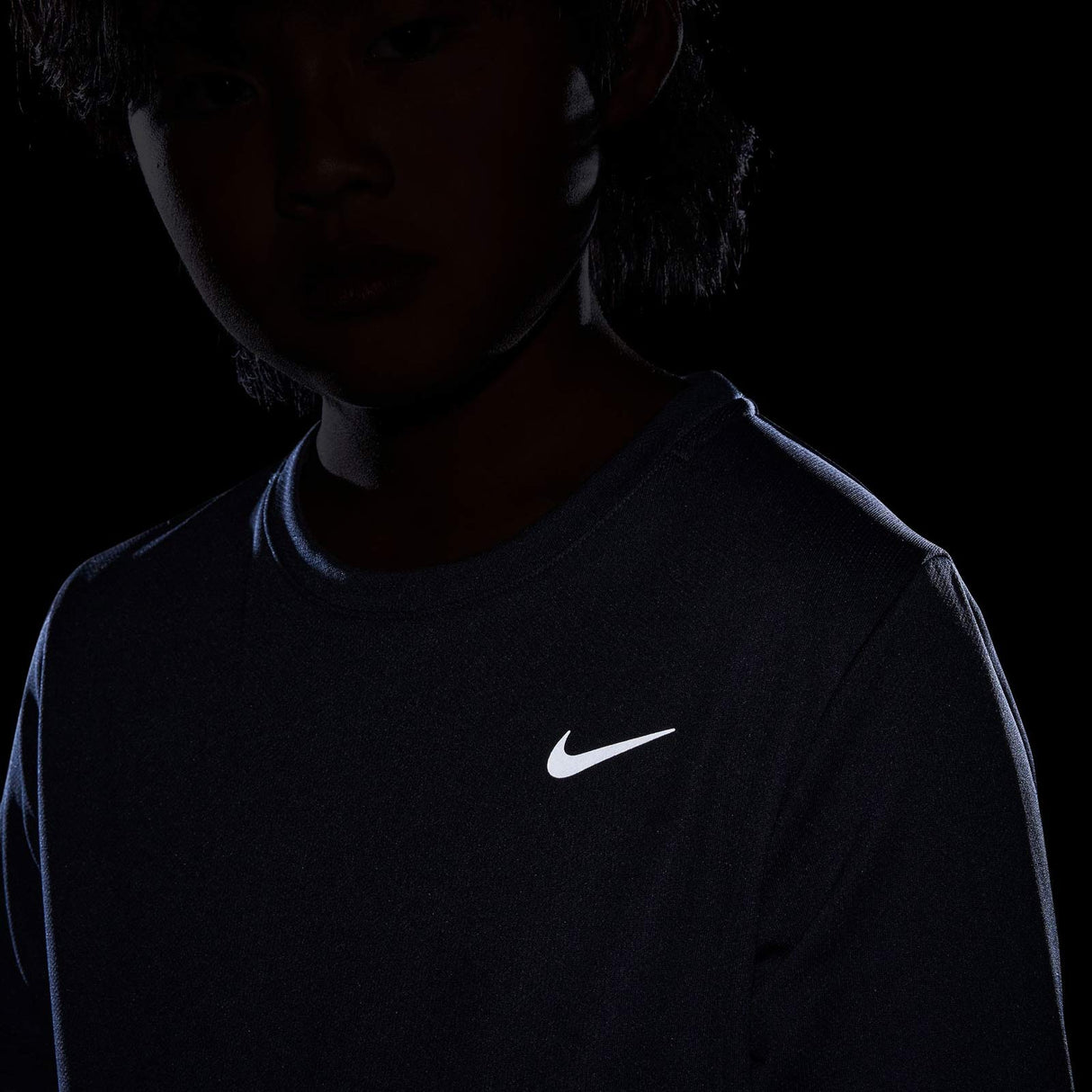 Nike Boys DF Miler SS Tee Black
