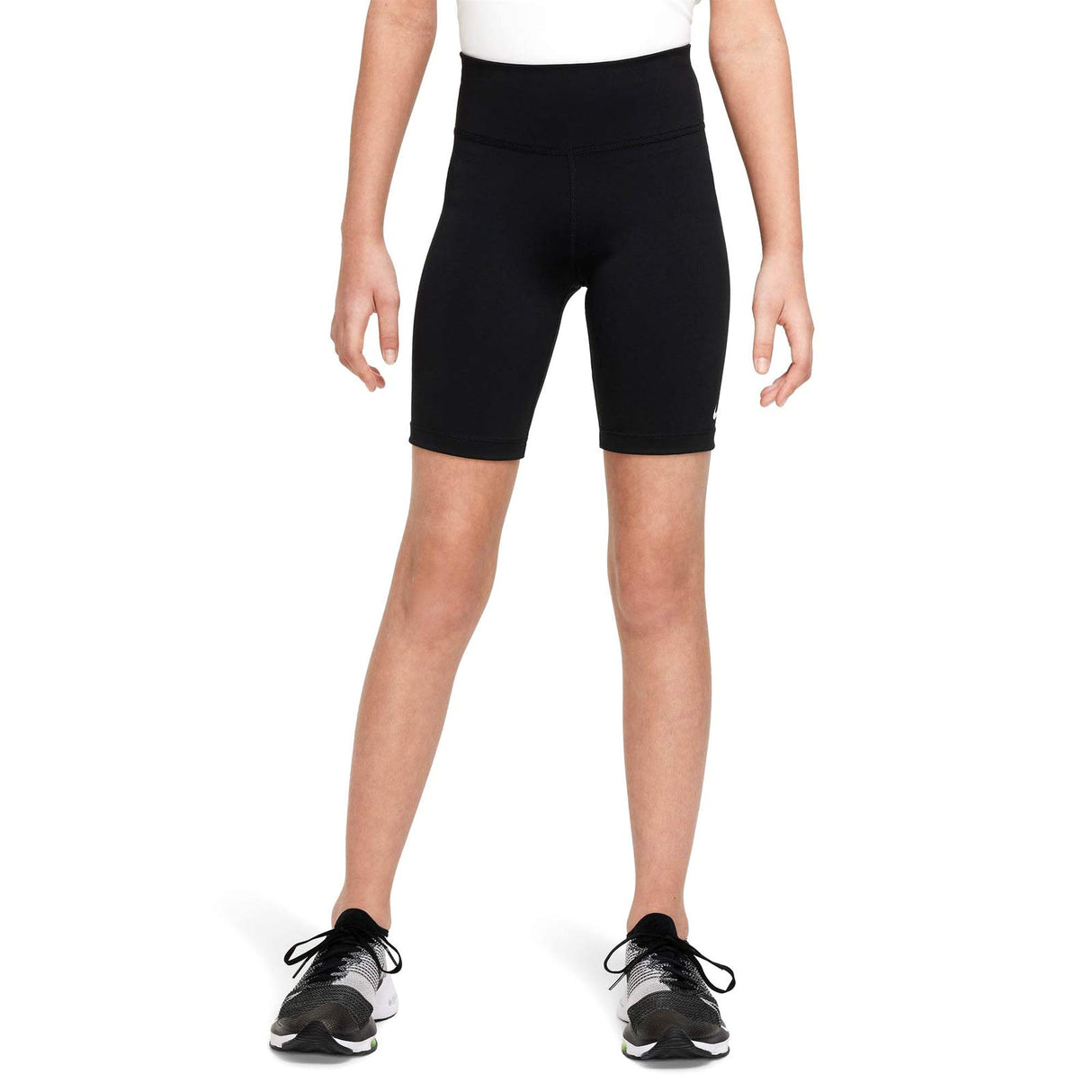 Nike Girls DF One Bike Logo Short Black