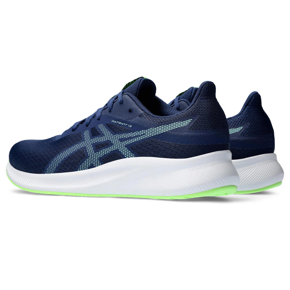 Asics Patriot 13 Mens Navy/Green
