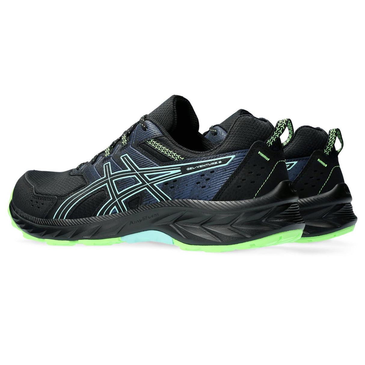 Asics Gel-Venture 9 Mens Black/Green