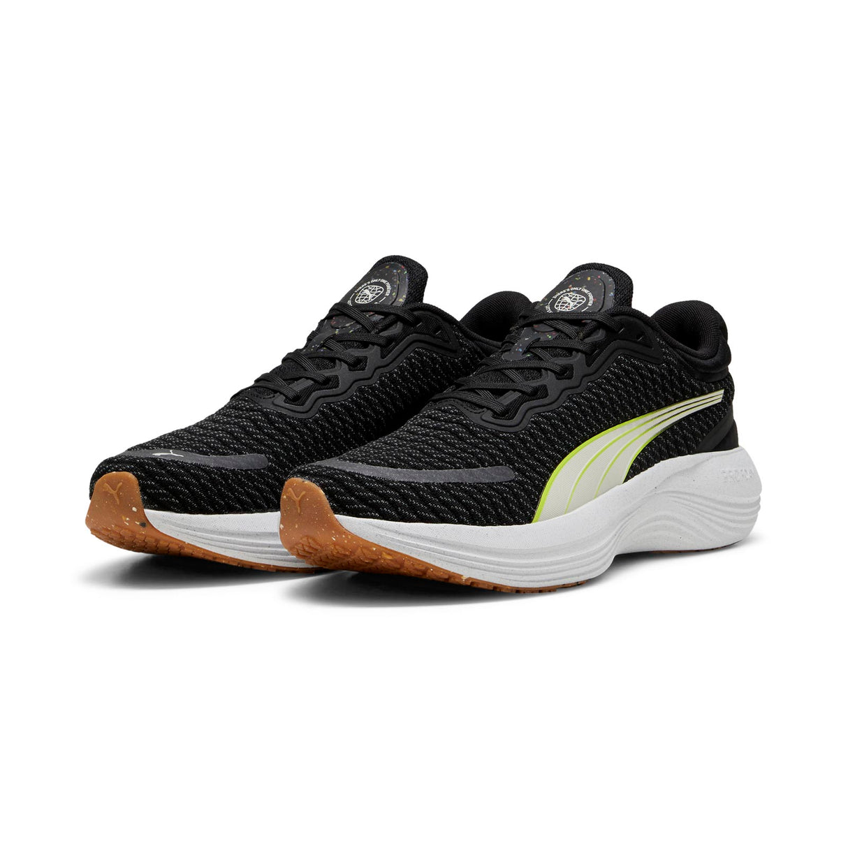 Puma Scend Pro Knit Mens Black/Lime