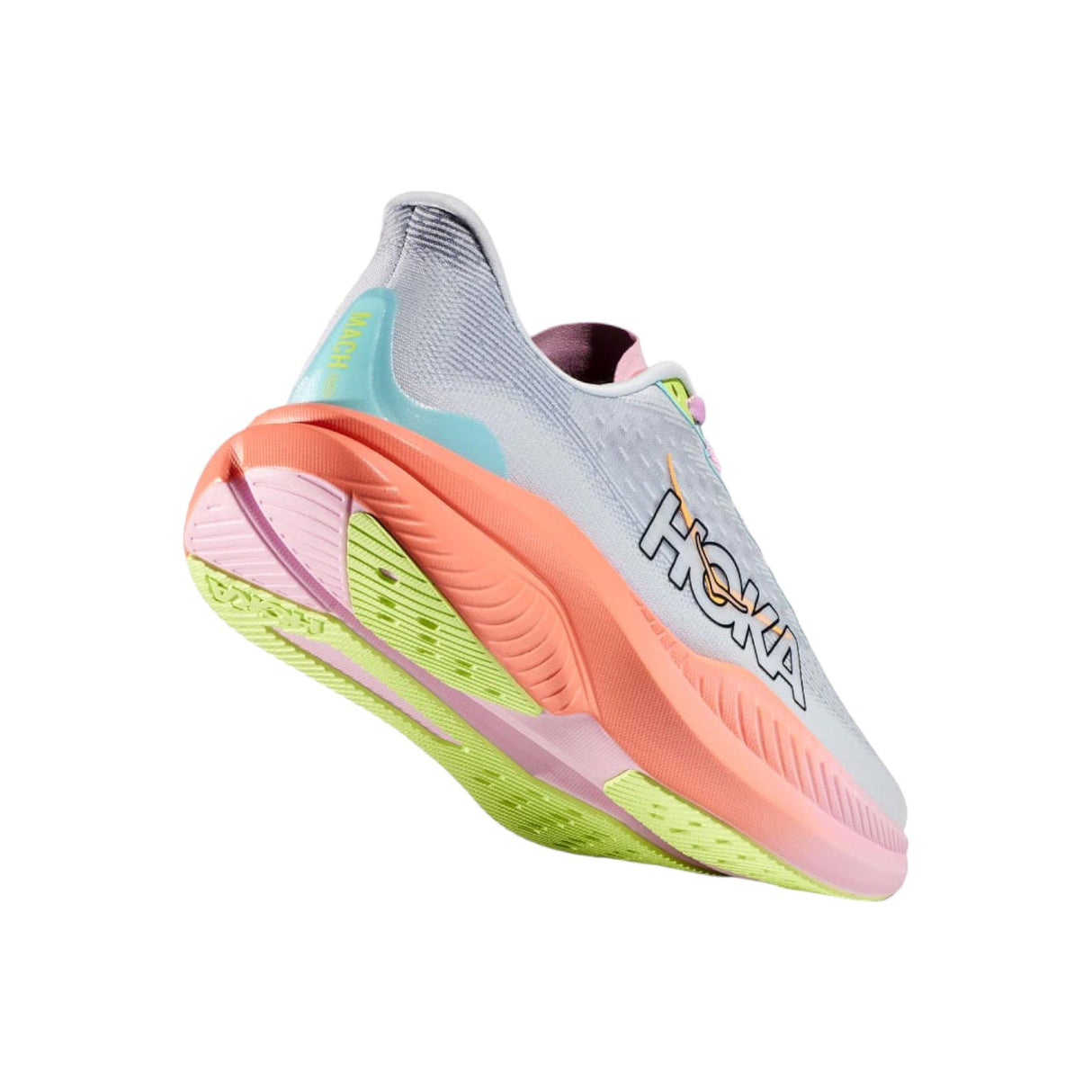 Hoka Mach 6 Womens Grey/Orange