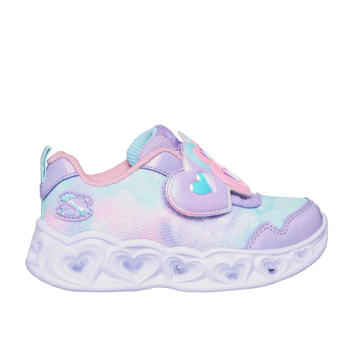 Skechers Heart Lights Lovin Girls Purple