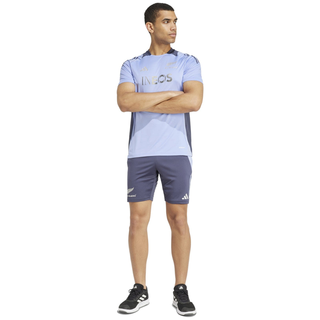 adidas All Blacks Performance Tee Blue